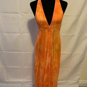 Young Fabulous and Broke Tye Dye Halter maxi